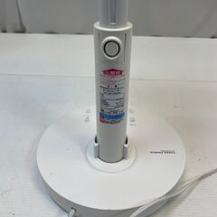 ★動作〇★ 扇風機 YUASA YKT-D21YFR ( W ) 2018年製 リモコン付 サーキュレーター リビング扇風機の画像