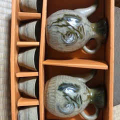 アンティークおしゃれ徳利セット