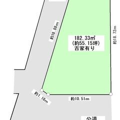 ★我孫子市白山3丁目土地★3980万円、我孫子駅徒歩13分、南西...