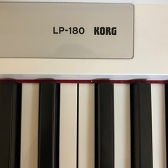 電子ピアノ　KORG製　LP-180の画像
