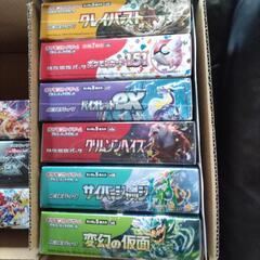 ポケモンカード拡張パック 未開封BOX ９種類の画像