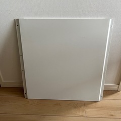 無印良品　ステンレスユニットシェルフ用　バックパネル(56cmタイプ)