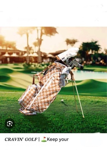 【新品未使用】cravin golf キャディバッグ スタンドタイプ