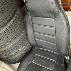 te27 トレノに付いてたシート左右
