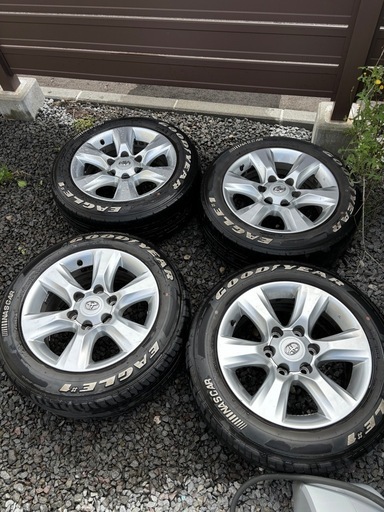値下げ☆150プラド純正ホイール☆200 ハイエース等に