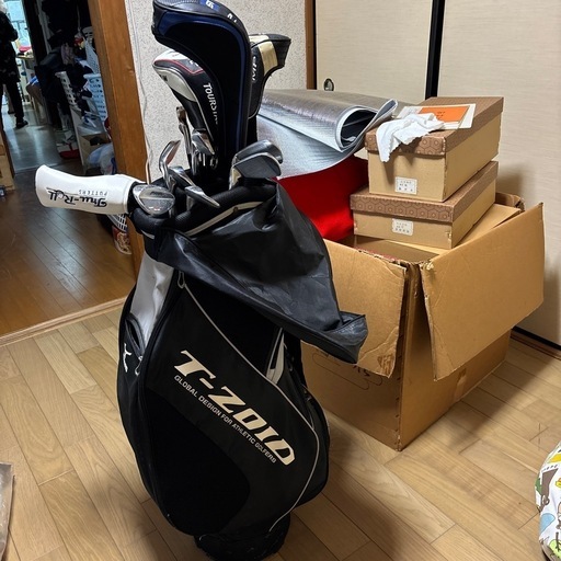 ミズノゴルフクラブケース付き