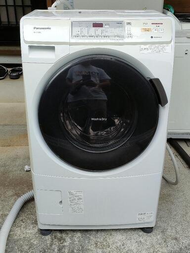 ドラム式洗濯乾燥機 Panasonic製☆ピカピカ分解洗浄消毒済み☆洗濯7k/乾燥3.5k 2015年製【状態要確認】動作品 NA-VH320L プチドラム