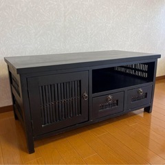テレビ台 茶箪笥  サイドボード ローボード  和家具  アンテ...
