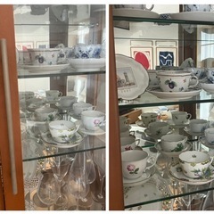 【引取り限定】コスガKOSUGAのリビングキャビネット、飾り棚の画像