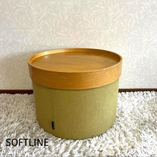 ★ACTUS アクタス★　DRUMSパフ　廃盤カラー ドラムスパフ サイドテーブル