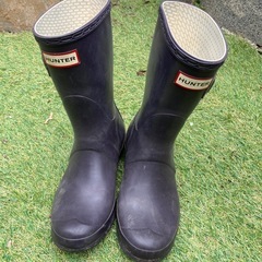 決まりました　HUNTER レインブーツ　　