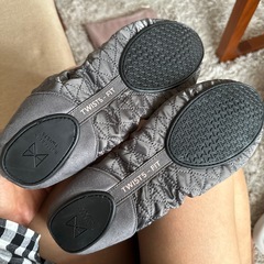 バタフライツイスト 折畳めるシューズ 室内用にもの画像