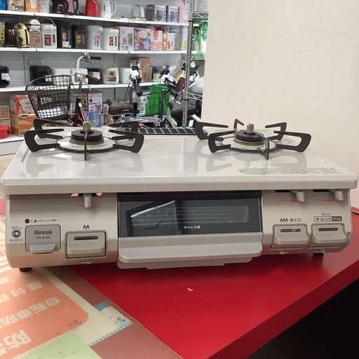 Rinnai リンナイ　ガステーブル　ガスコンロ　都市ガス用　
RT67JH 2020年製