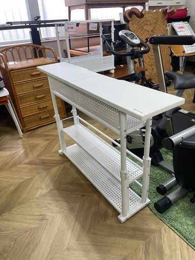 0012　Bauhutte 昇降式PCデスク BHD- 1000M-WH