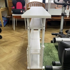 0012　Bauhutte 昇降式PCデスク BHD- 1000M-WHの画像