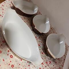 グラタン皿×4