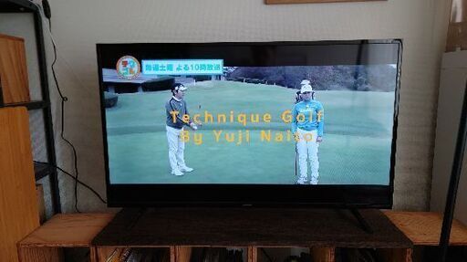 40型液晶テレビ(アイリスオーヤマ)、外付けHDDのおまけ付き