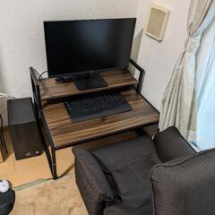 パソコン用座卓テーブル＆回転チェア