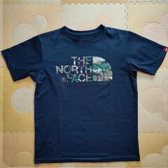 THE NORTH FACE（ノースフェイス）ネイビー迷彩ロゴTシャツ