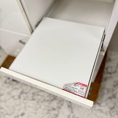 19830 NITORI 2枚ガラス扉 キッチンボード 幅80cm ◇大阪市内・東大阪