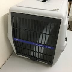 【美品】🐶アイリスオーヤマ トラベルキャリー HC-730 グレーの画像