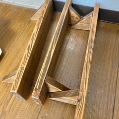 壁掛け棚3つセットの画像