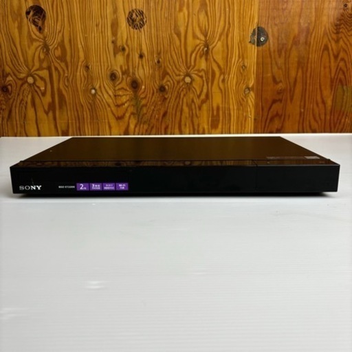 s0922603 通電確認済 トレイ反応なし SONY ソニー ブルーレイディスク DVD レコーダー BDZ-ET2200 家電 オーディオ機器 現状品 中古品