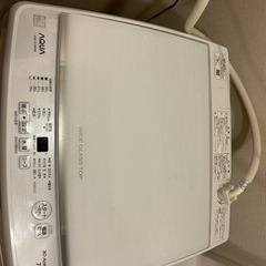 【受付期限短縮10/14まで】使用回数少美品7.0kg AQUA...