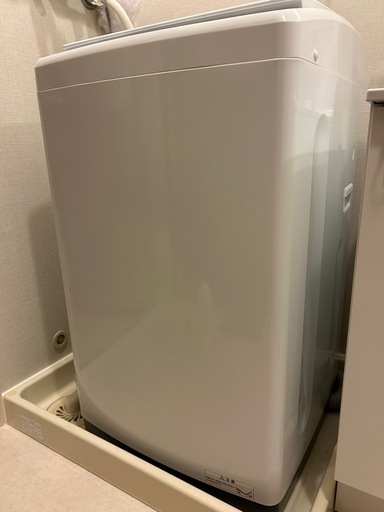 【受付期限短縮10/14まで】使用回数少美品7.0kg AQUA 洗濯機 2021年製　