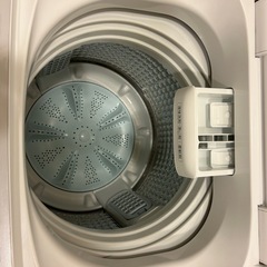 【受付期限短縮10/14まで】使用回数少美品7.0kg AQUA 洗濯機 2021年製　の画像