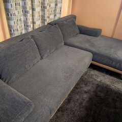 【総額約30万円】カウチソファー　センターテーブル（収納付き）セットの画像