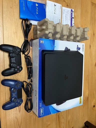 SONY Playstation4 PS4 CUH-2200A本体 コントローラー2個付き　500GB 美品