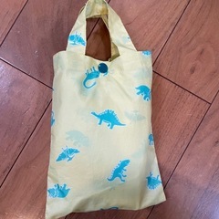 [良品] 記名なし　恐竜柄 子供用レインコート100cmの画像