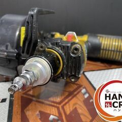 【中古】日立 HITACHI 高圧ねじ打ち機 WF4H ケース,防護メガネ,取扱説明書付き ロール連結ねじ:25～41mm 使用空気圧力1.76～2.26MPa（18～23kgf/㎠）の画像