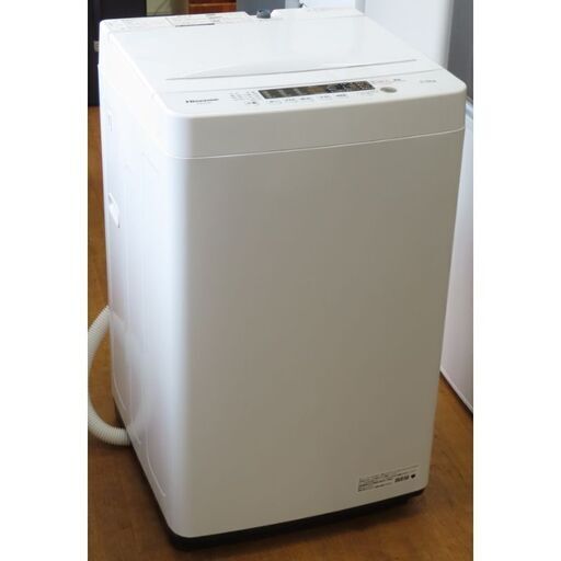♪Hisense/ハイセンス 洗濯機 HW-55E 5.5kg 2022年製 洗濯槽外し清掃済♪
