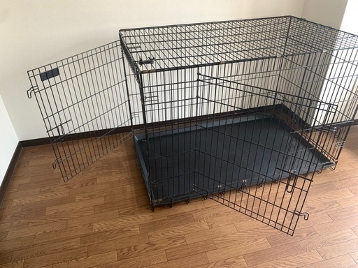 【ペット用品】折りたたみケージ