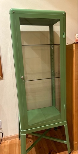 【ご購入予定者あり】IKEA ディスプレイ　キャビネット コレクションケース