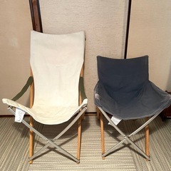 snow peak Take!チェア2点-包み込む座り心地-