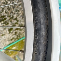 お話中　女の子用自転車の画像