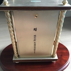 昭和レトロ SEIKO セイコー 回転振り子 アンティーク  置き時計の画像