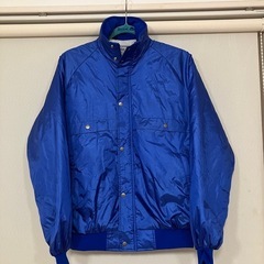 防寒着　ジャンパー　サイズL 
 色ブルー