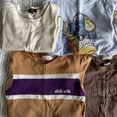［取りに来れる方限定］子供用古着Tシャツ8枚の画像