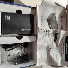 HDMI分配器，4K，新品の画像