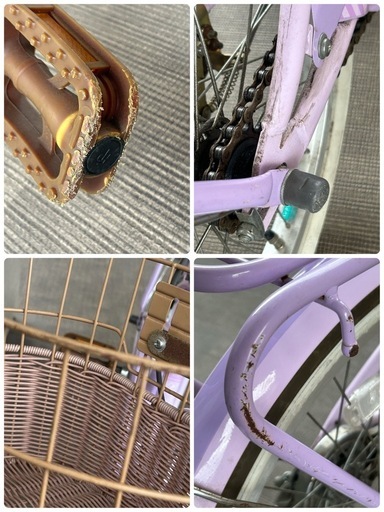 子供用自転車　20インチ　ピンク　ダイワサイクル