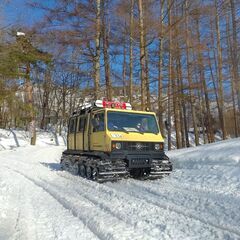 １２月～３月の冬季期間限定の雪上車両での送迎業務（住み込みまたは通勤）の画像