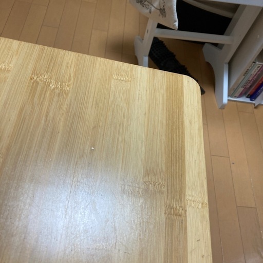 スノーピークのワンアクションテーブルロング竹