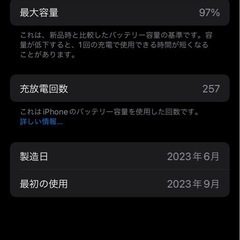 iphone15 pro 256GB simフリー      の画像