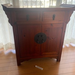 〈決まりました〉キャビネット