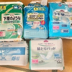 大人用紙おむつ　尿とりパッド　