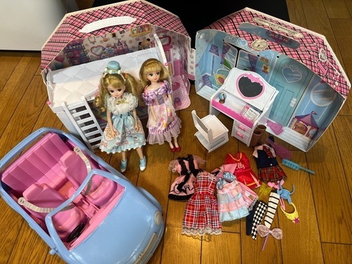 リカちゃん人形、お店家具セット